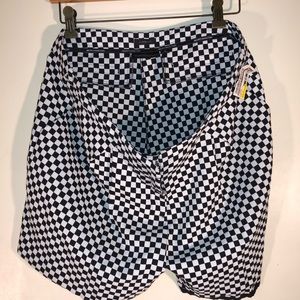 Checkered shorts